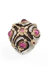 KONSTANTINO NEMESIS STATEMENT RING,DMK2086-126-CAB-CUT