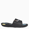 ADIDAS ORIGINALS REPTOSSAGE HOOK-AND-LOOP BLACK/BLUE SLIDES,HQ4276PVC/L_ADIDS-BS_604-9