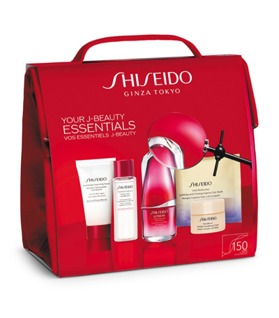 Shiseido Essentials Gift Set In White