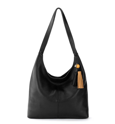 The Sak Women's Huntley Leather Hobo Bag In Black