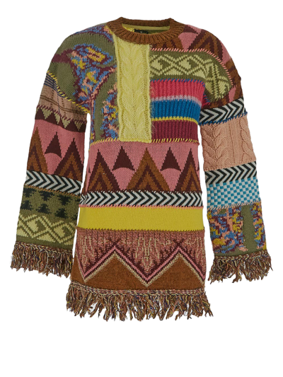Etro Multicolor Knit Dress