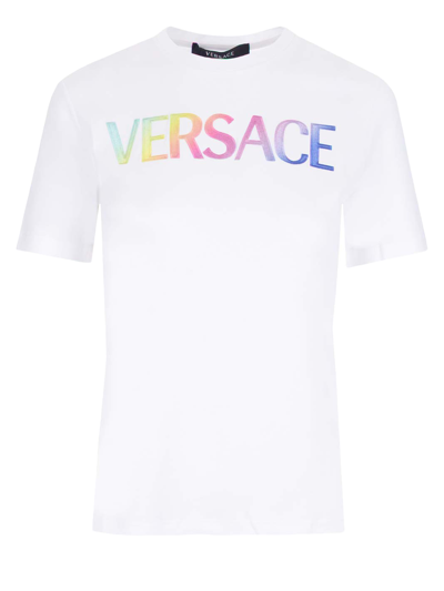 Versace Women's T-shirts And Top -  - In White Cotton