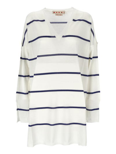 Marni Women's  White Other Materials Sweater