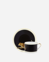 Dolce & Gabbana Porcelain Tea Set In Multicolor