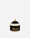 Dolce & Gabbana Porcelain Sugar Bowl In Multicolor