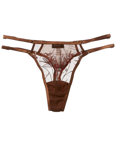 Cosabella Kalahari Thong In Brown