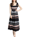 Burryco Midi Dress In Black