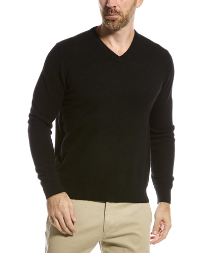 Magaschoni V-neck Cashmere Sweater In Black