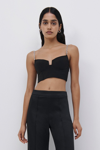 JONATHAN SIMKHAI TRINA DIAMANTE CHAIN BUSTIER TOP