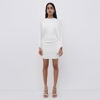 Jonathan Simkhai Kadence Bell Sleeve Mini Dress In White