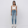Simkhai Laurie Fuzzy Knit Bralette In Ivory