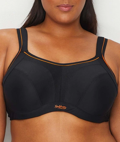 Sculptresse High Impact Underwire Sports Bra In Black