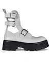 Alexander Mcqueen Leather Ankle Boots