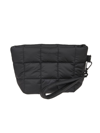Veecollective Porter Water-resistant Nylon Clutch Bag In Black