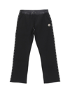 MONCLER LOGO SIDED DRAWSTRING WAIST TRACK trousers