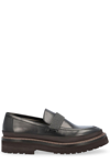 BRUNELLO CUCINELLI PRECIOUS BAND SMOOTH LOAFERS