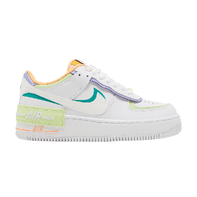 Pre-owned Nike Wmns Air Force 1 Shadow 'white Multi-color'