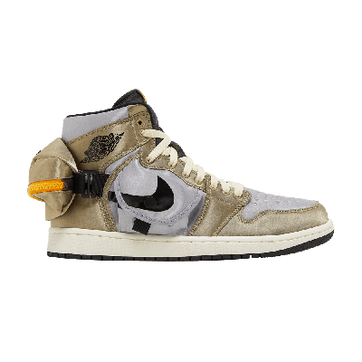 Pre-owned Air Jordan 1 Retro High Utility 'neutral Olive' In Green