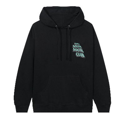 Pre-owned Anti Social Social Club Costumes Hoodie 'black'