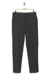 Kenneth Cole Reaction Slim Fit Dress Pants In Charcoal