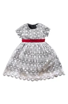 Joe-ella Kids' Lace Dress In White