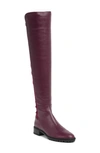 Stuart Weitzman City Over-the-knee Boot In Cranberry