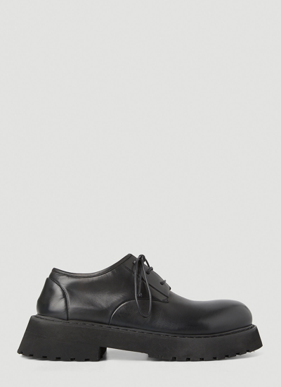 Marsèll Micarro Leather Derby Shoes In Black