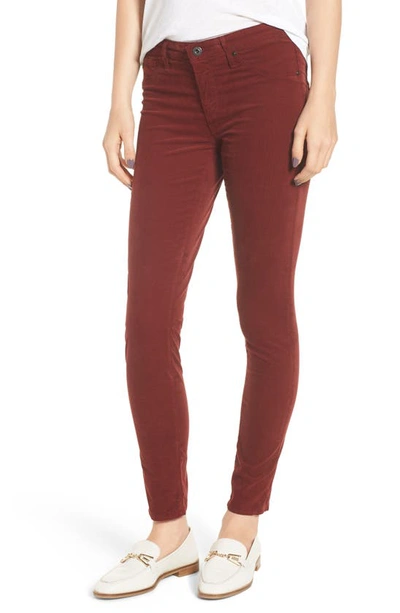 Ag The Legging Corduory Skinny Ankle Jeans In Nocolor