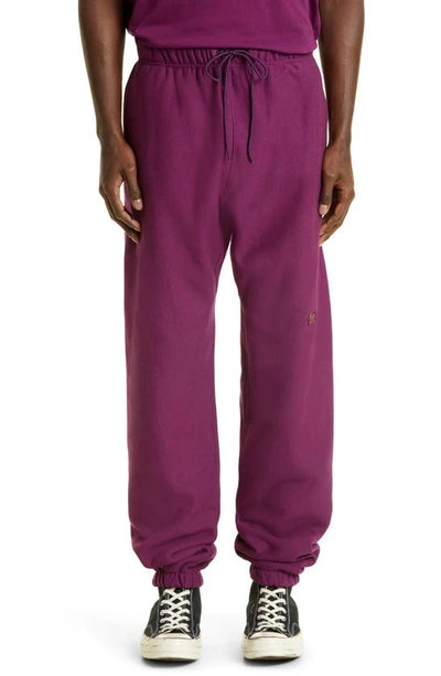 Advisory Board Crystals Unisex Abc. 123. Cotton Sweatpants In Rhodolite Purple