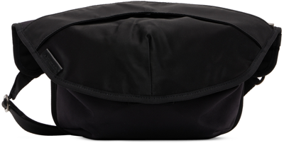 Master-piece Co Black Aquascutum Collaboration Front Pack Bag