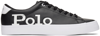 POLO RALPH LAUREN BLACK LONGWOOD SNEAKERS