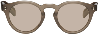 Oliver Peoples Martineaux 49mm Polarized Phantos Sunglasses In Taupe