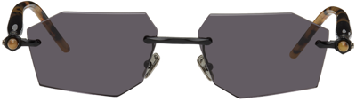 Kuboraum Tortoiseshell P55 Sunglasses In Brown