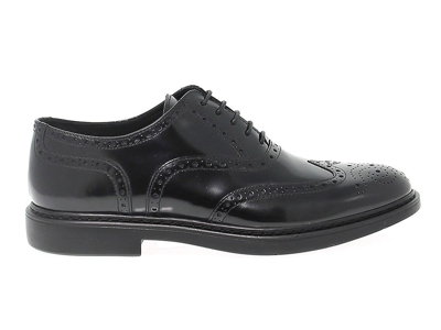 Docksteps Mens Black Other Materials Lace-up Shoes