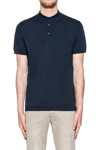 ALBERTO ASPESI ALBERTO ASPESI MEN'S BLUE COTTON POLO SHIRT,M040337101098 54