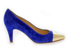 MARTINA MARTINA WOMEN'S BLUE SUEDE PUMPS,MART6006B 40