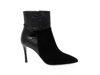 GUIDO SGARIGLIA GUIDO SGARIGLIA WOMEN'S BLACK SUEDE ANKLE BOOTS,SGA35006 40