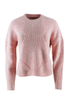 ERMANNO SCERVINO ERMANNO SCERVINO WOMEN'S PINK COTTON SWEATER,D385M312CTLCZ41312 42