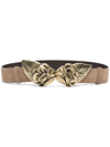 ALBERTA FERRETTI ALBERTA FERRETTI WOMEN'S BROWN LEATHER BELT,A300201940145 40