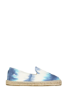 Manebi Manebí Man Espadrilles White Size 7 Textile Fibers In Blue