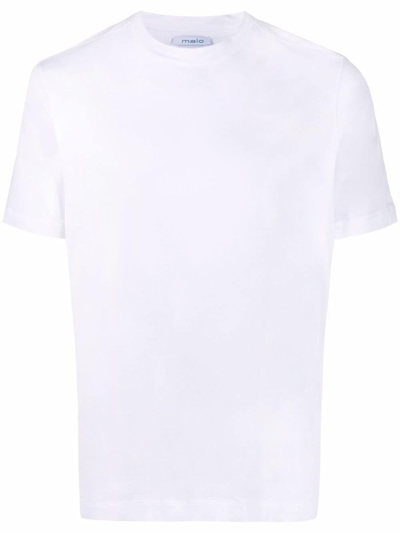 Malo Stretch Cotton T-shirt In White