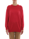 MAX MARA MAX MARA WOMEN'S RED WOOL SWEATER,F595DRELAX004 XS