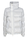 Sacai Womens Grey Polyamide Down Jacket In Grey