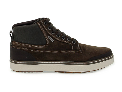 Geox Men's Beige Other Materials Sneakers In Brown