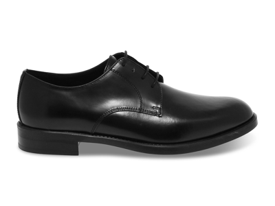 Antica Cuoieria Men's Black Other Materials Lace-up Shoes