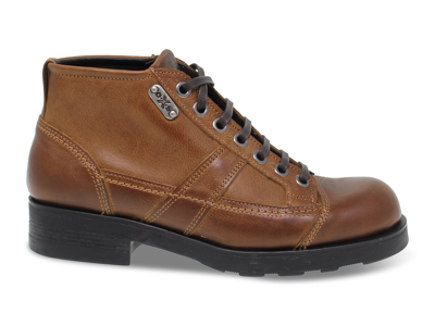 Oxs Men's Brown Other Materials Ankle Boots