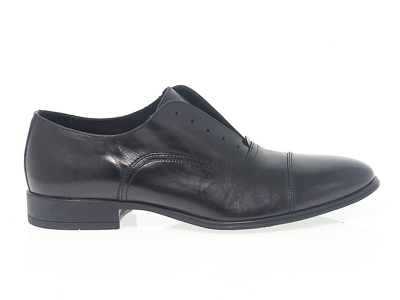 Antica Cuoieria Men's Black Other Materials Lace-up Shoes