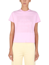 Opening Ceremony Logo-embroidered Cotton T-shirt In Pink