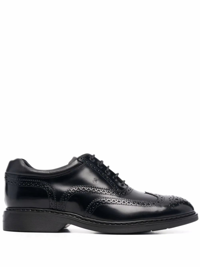 Hogan Lace-up H756 In Black
