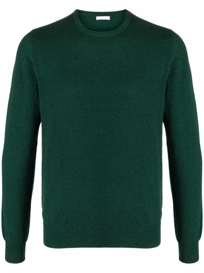 Malo Cashmere Crewneck Sweater In Green